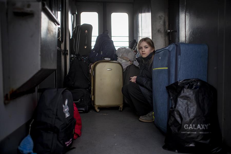 Desplazados casi 100,000 niños de orfanatos por la guerra en Ucrania
