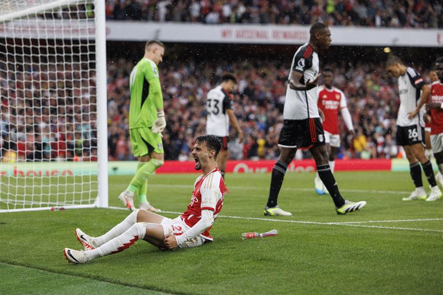 Los “Gunners” perdieron sus primeros puntos de la temporada.