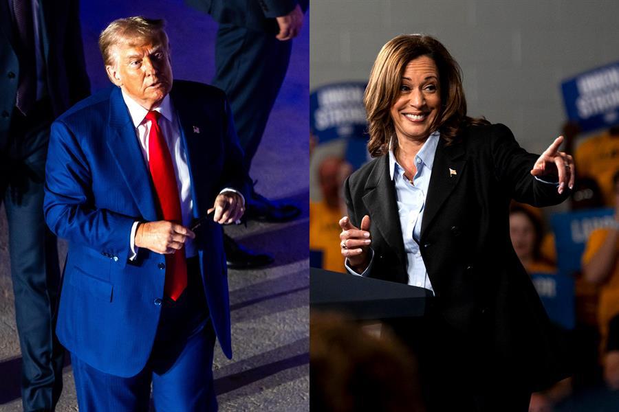 Cruce de acusaciones entre demócratas y republicanos antes del debate entre Harris y Trump
