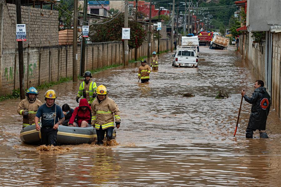 Depresión tropical se forma en las costas de estado mexicano de Chiapas