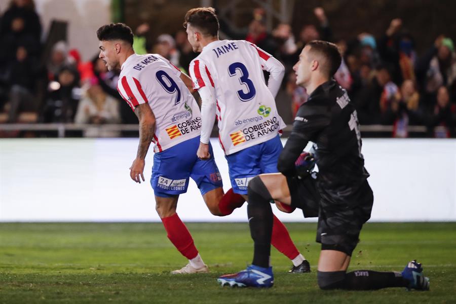 El Barbastro luchó hasta el final, pero no pudo empatarle al Barcelona en la Copa el Rey.