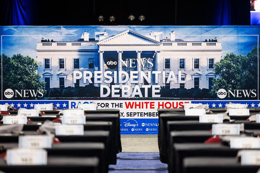 ¿A qué hora es el debate presidencial entre Harris y Trump?