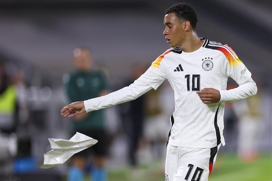 Musiala fue el anotador del tercer tanto de Alemania.