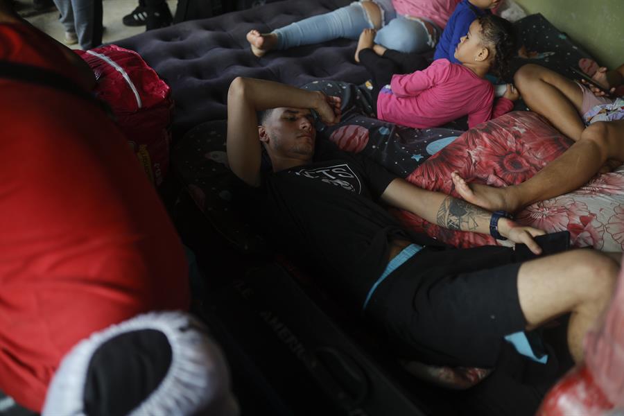 Una isla que se hunde en el Caribe panameño, zona de embarque de migrantes