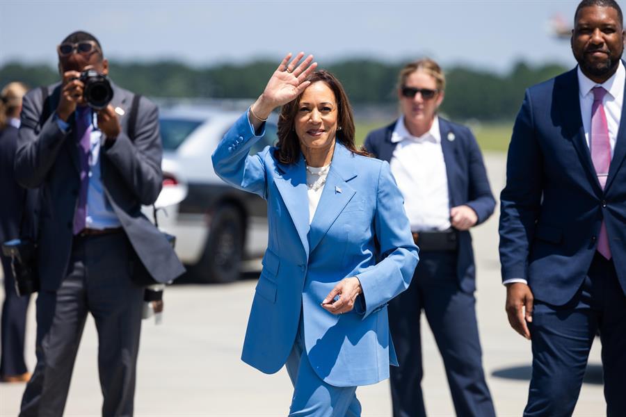 Harris promete impulsar una ‘’economía de oportunidades’’ en Estados Unidos