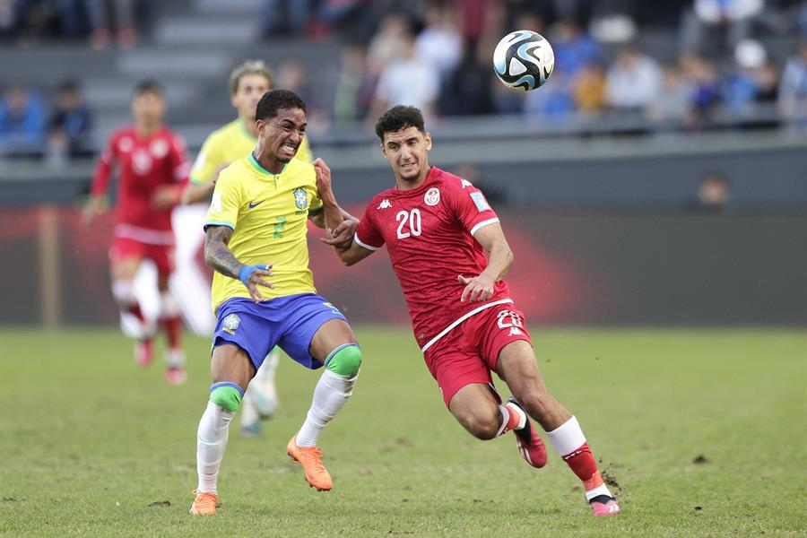 Brasil eliminó a Túnez en los cuartos de final.