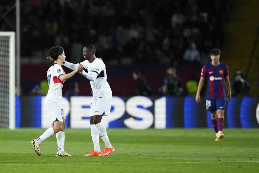 Dembélé le volvió a marcar al Barcelona.