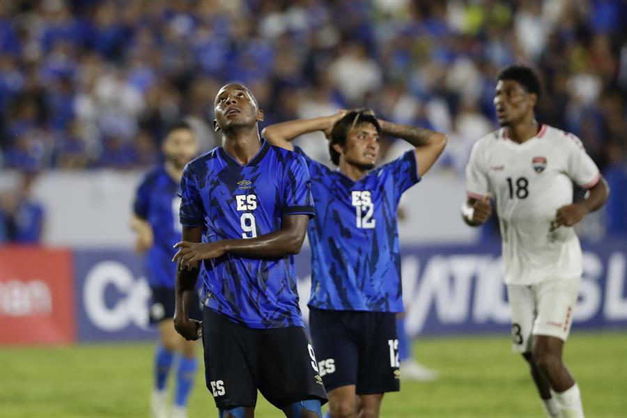 El Salvador sufre duro golpe ante Trinidad y Tobago en la Nations League