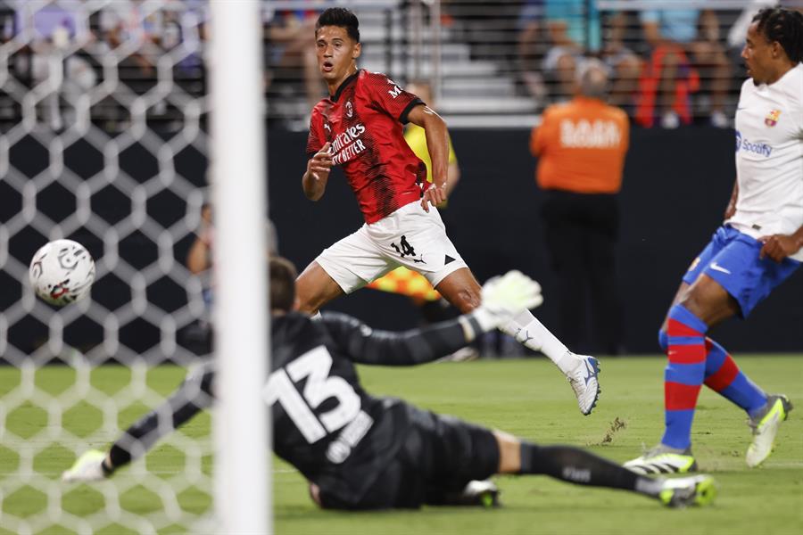Barcelona vence con golazo de Ansu Fati al Milan en Estados Unidos
