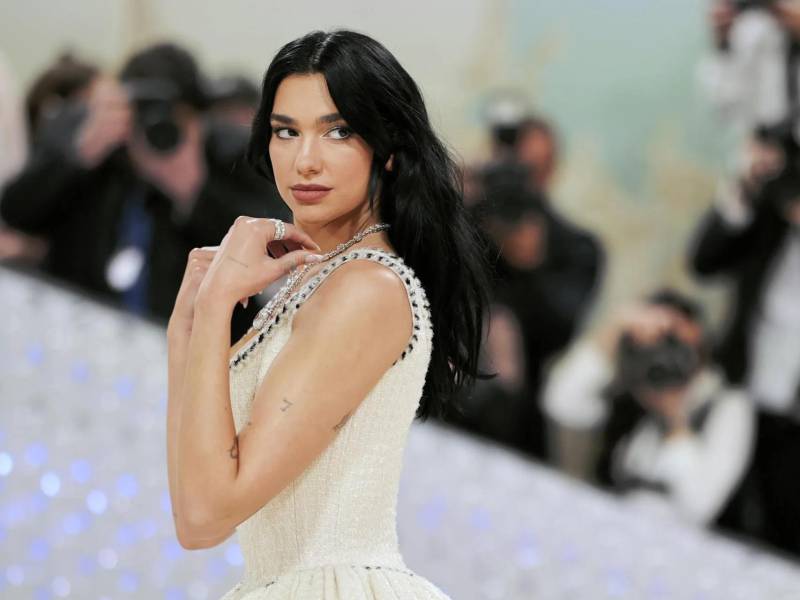La cantante británica Dua Lipa.