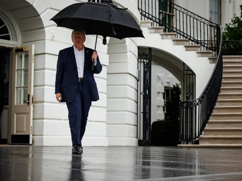 El presidente Donald Trump en imagen de archivo. EFE/EPA/Samuel Corum / POOL
