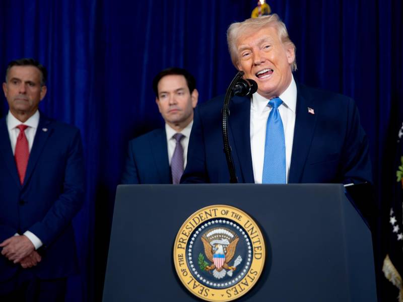 El presidente de EE.UU., Donald Trump, en una fotografía de archivo.