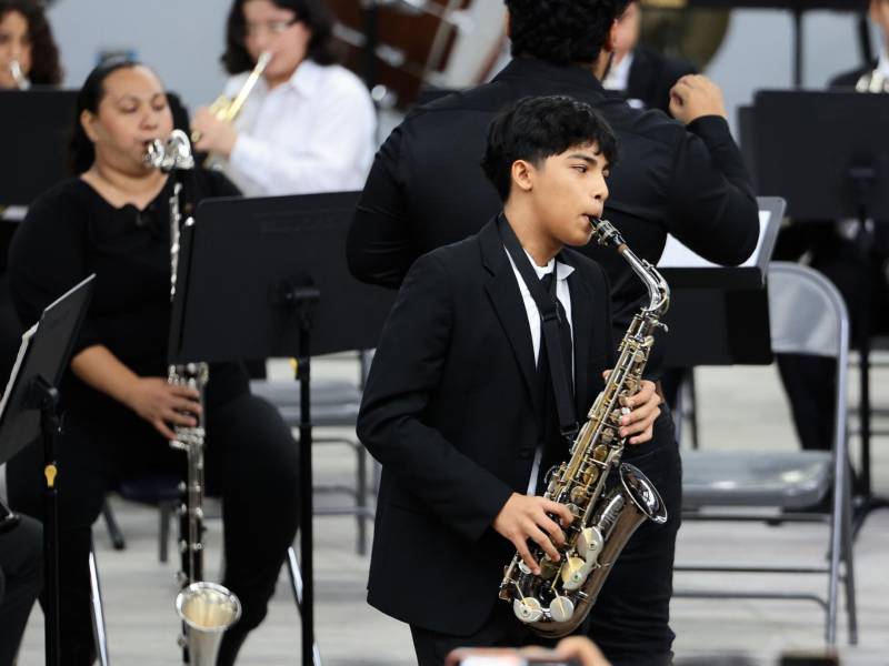 Los jóvenes demostraron, una vez más, su talento y esmero para brindar un espectáculo de lujo.