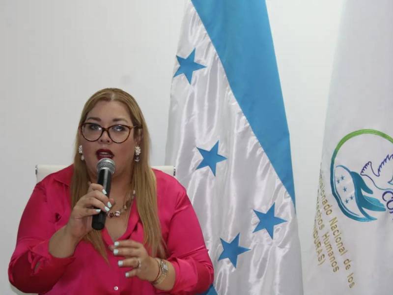 Blanca Izaguirre, titular del Conadeh, condenó el atentado contra la congresista Gladis López.