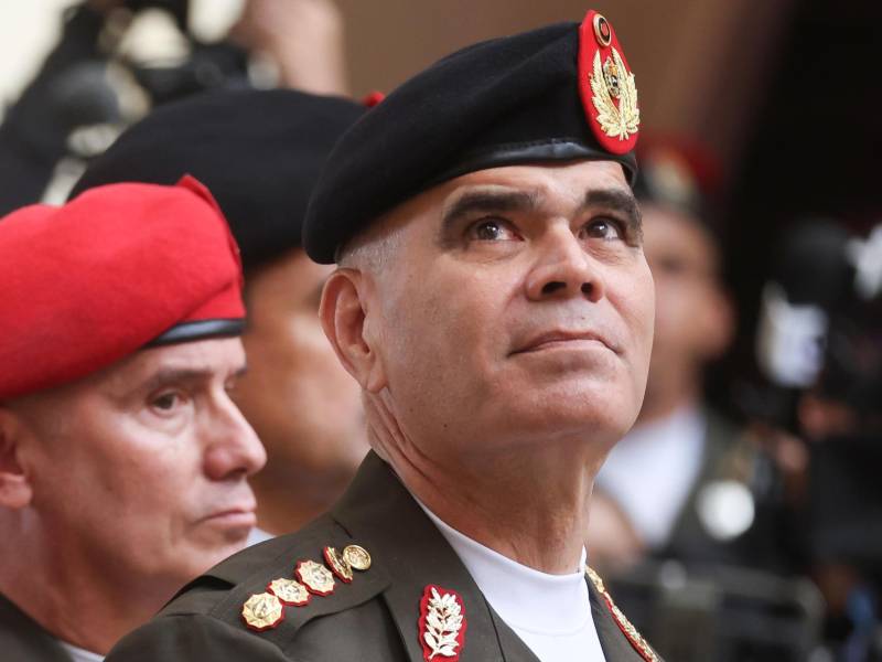 Fotografía del 4 de febrero de 2026 que muestra a Vladimir Padrino López, en Caracas (Venezuela). EFE/ Miguel Gutiérrez