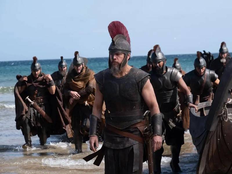 El actor estadounidense Matt Damon interpreta a Odiseo/Ulises, en La Odisea.