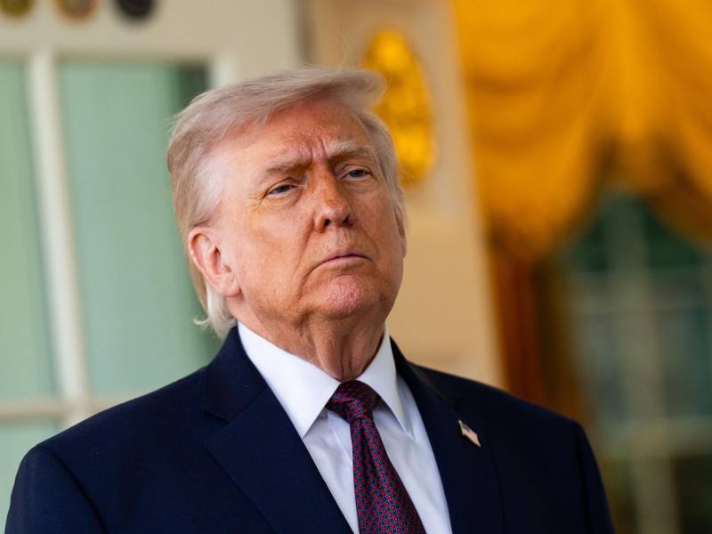 Fotografía de archivo del presidente de EE.UU., Donald Trump.