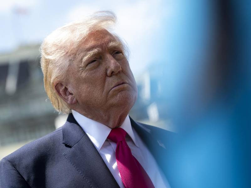 Donald Trump, presidente de Estados Unidos de América.