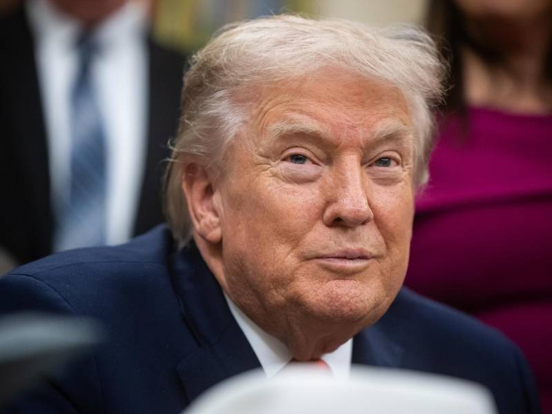 Fotografía del 12 de diciembre de 2025 del presidente de Estados Unidos, Donald Trump.