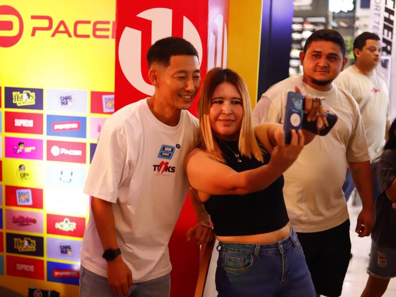 Shin Fujiyama, uno de los influencers más queridos de Honduras, también compartió con el público.