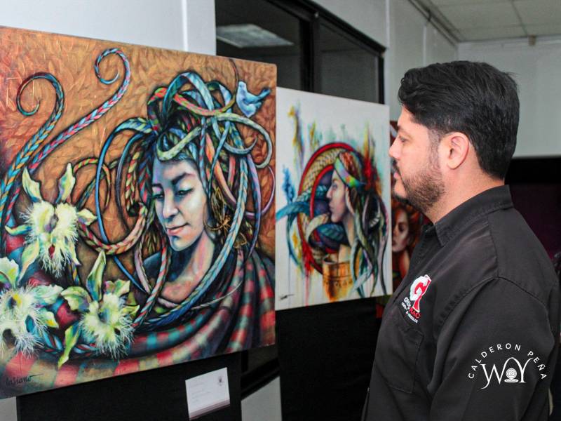 Los invitados disfrutaron de una verdadera cita con el arte.