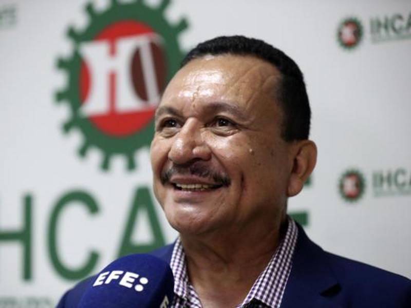 El presidente del Instituto Hondureño del Café (Ihcafé), Pedro Mendoza