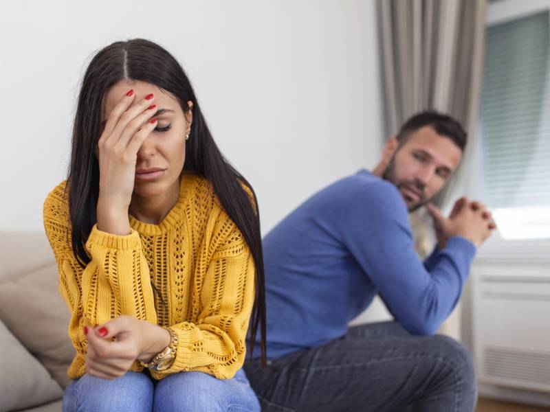 Las discusiones de pareja muy frecuentes pueden desencadenar un camino de separación que no tenga otro remedio.