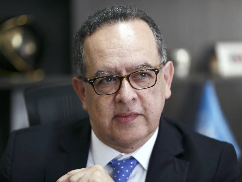 El representante de la Oficina del Alto Comisionado de las Naciones Unidas para los Derechos Humanos (Acnudh), Juan Carlos Monge.