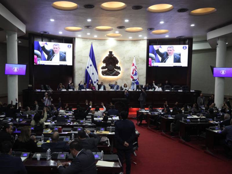 ¿El Congreso Nacional durante la sesión en la que fue aprobado el Presupuesto General de la República 2026 tras un amplio debate legislativo.