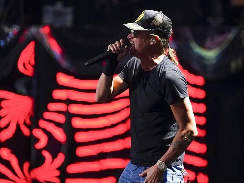 El cantante estadounidense Kid Rock, en una fotografía de archivo