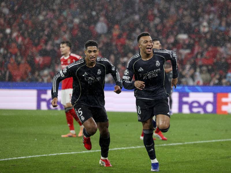 Mbappé se destapó con doblete en la derrota del Real Madrid.