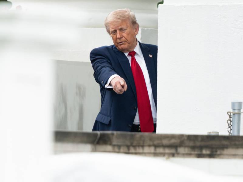 El presidente de Estados Unidos, Donald Trump.