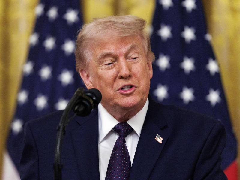 Imagen de archivo del presidente de EE UU, Donald Trump. EFE/EPA/WILL OLIVER