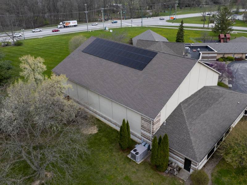 En la Iglesia Comunitaria de Cristo, en Fishers, Indiana, apoyan un enfoque ecológico en lo que “Dios nos ha dado”.