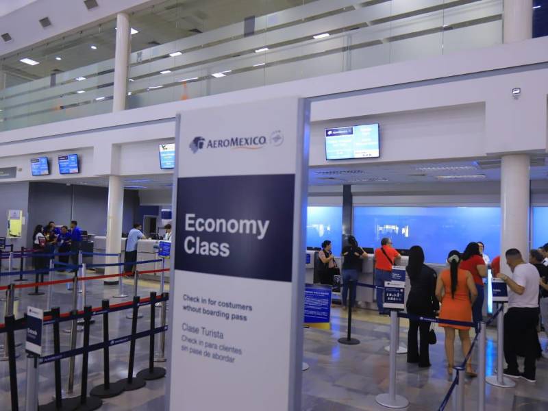 La aerolínea Aeroméxico tiene más de 15 años de operar en San Pedro Sula.