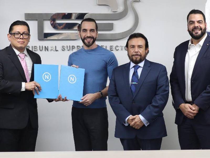 Nayib Bukele, actual presidente de El Salvador.