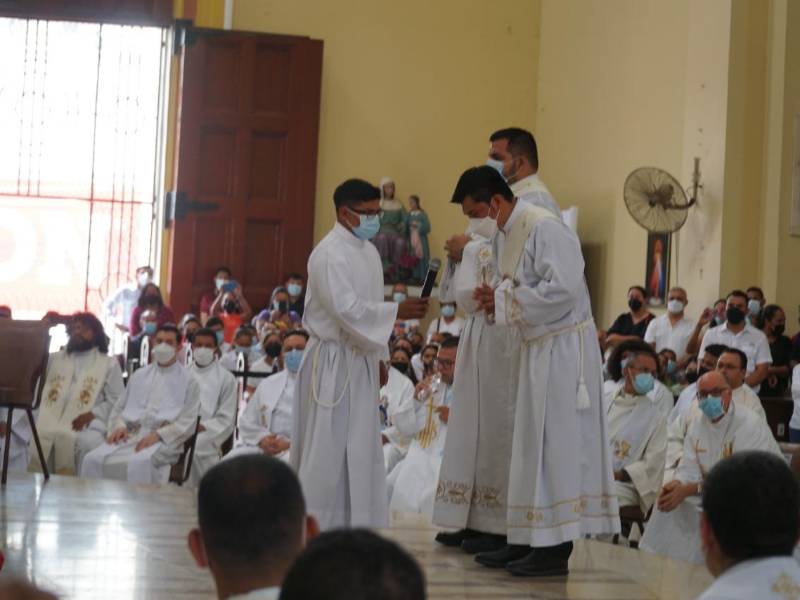 San Pedro Sula. Hoy hubo fiesta en la iglesia católica.