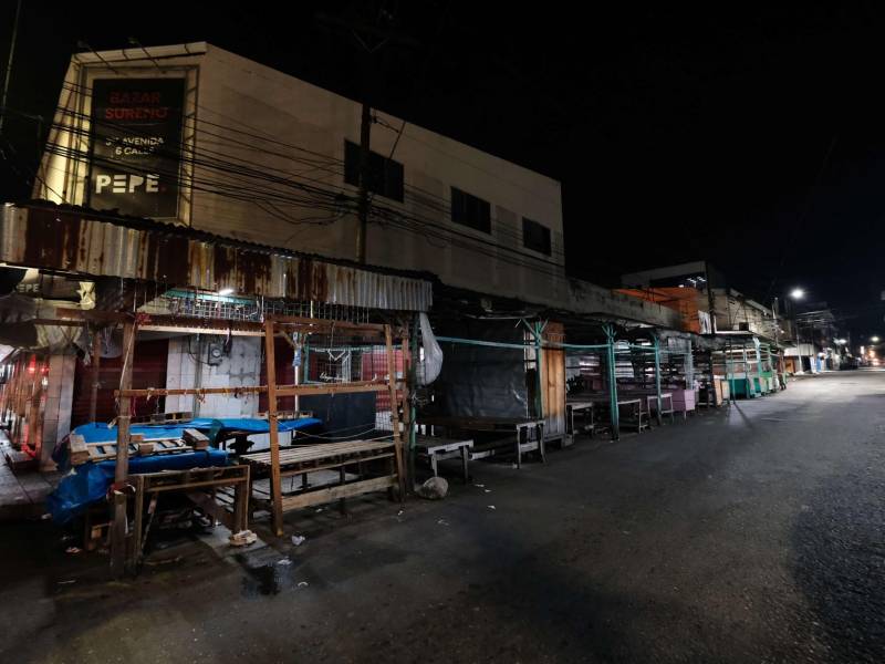 Mayoría de negocios nocturnos decidieron cerrar. Foto: H. Edú