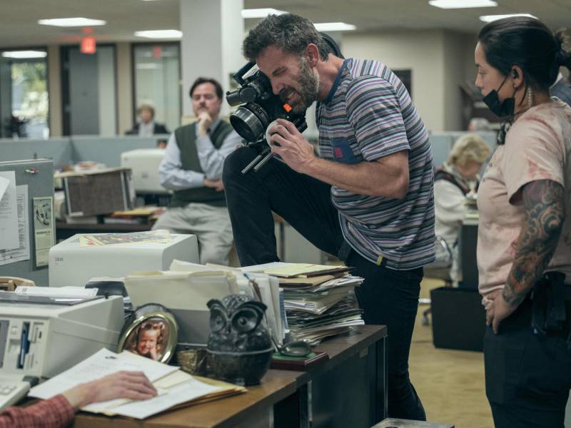 “Air”, que llegará a Prime Video el 12 de mayo, una cinta basada en hechos reales sobre el origen de la línea de calzado Air Jordan.