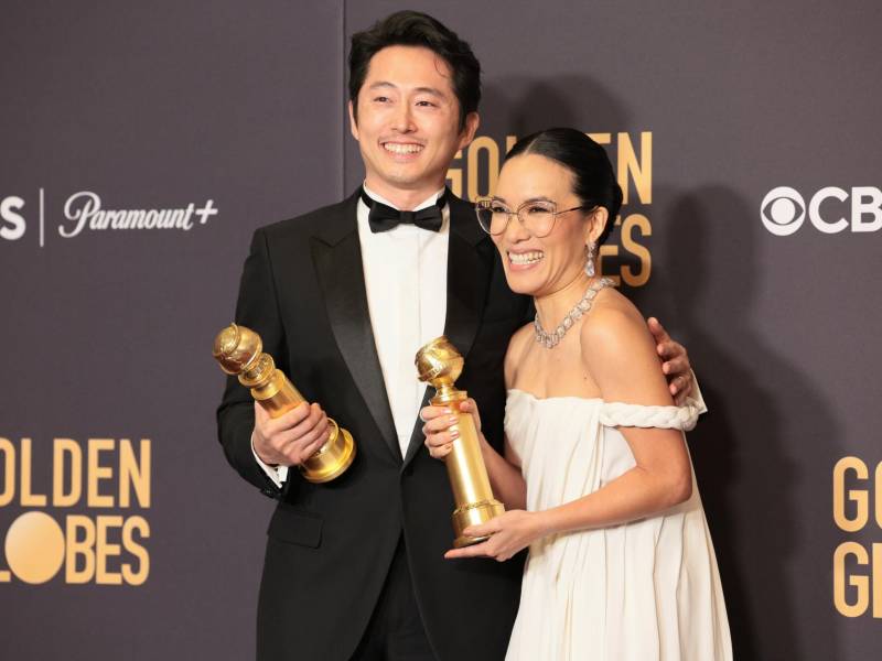 Steven Yeun and Ali Wong