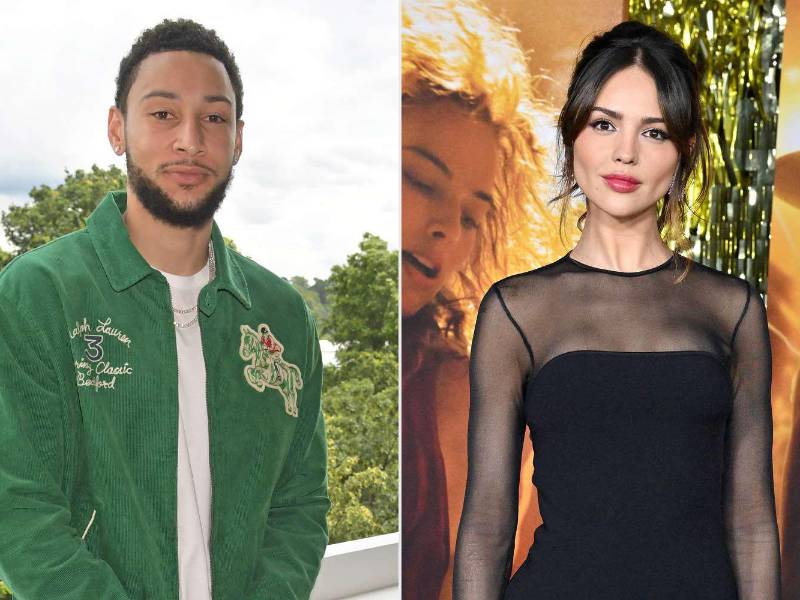 Ben Simmons y Eiza González fueron captados saliendo de una cena.