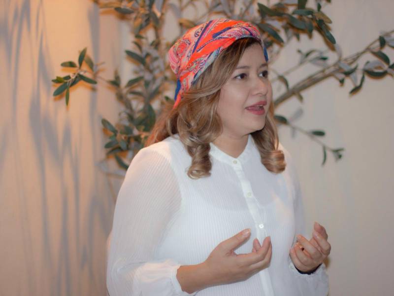 En la imagen, Linda Frances Donaire Portillo.