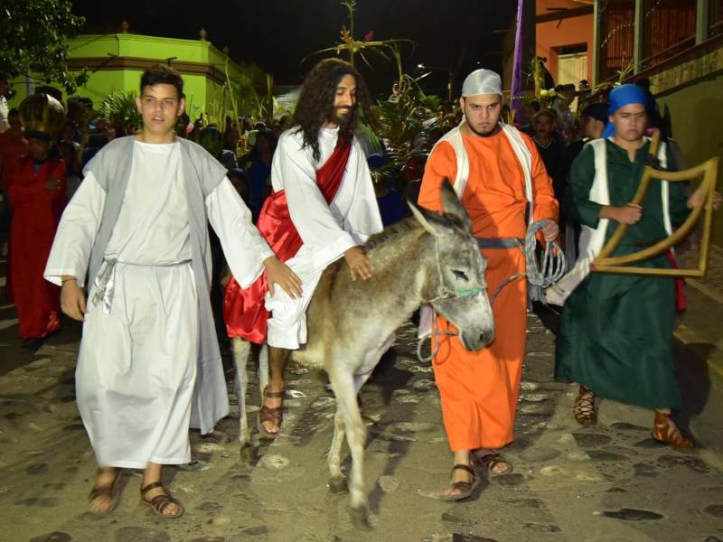 El Domingo de Ramos, el cuadro vivo será el Hossana en las Alturas de la entrada de Jesús a la capital de Israel.
