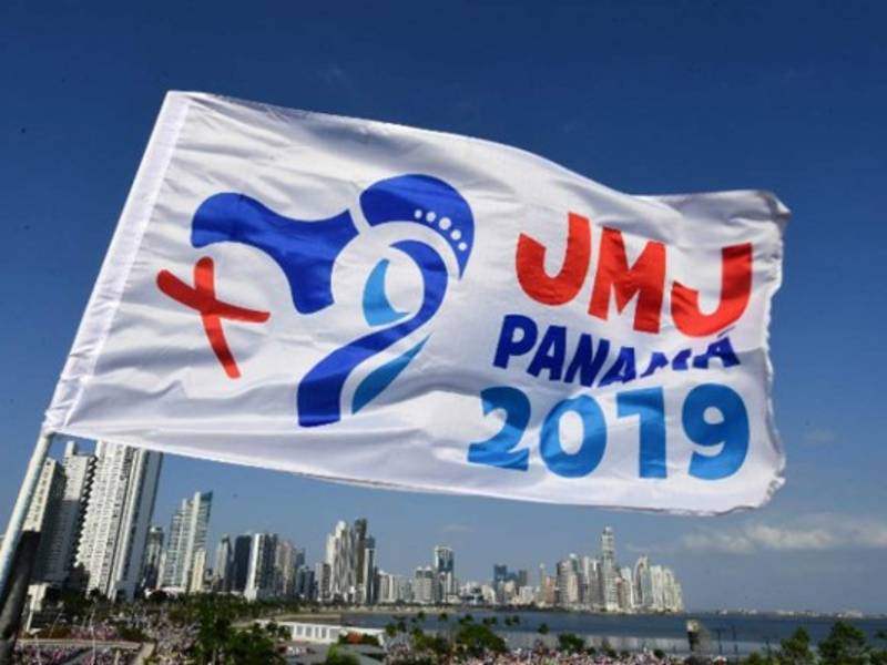Logo oficial de la Jornada Mundial de la Juventud, Panamá 2019.