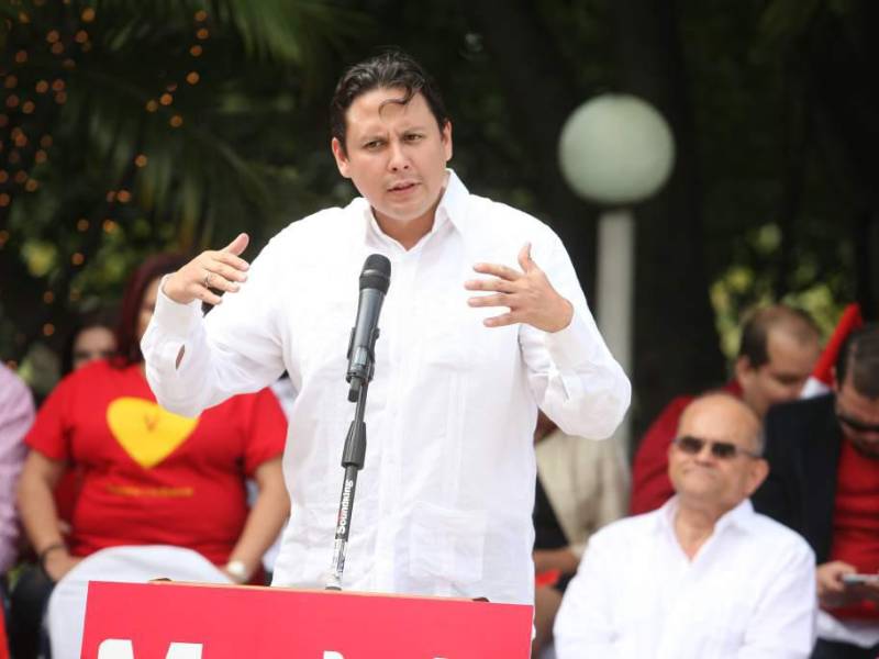 Eduardo Martell, excandidato a alcalde de Tegucigalpa por el Partido Liberal de Honduras.