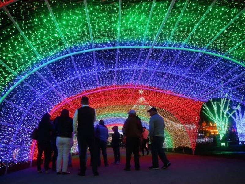 Un espectáculo único. Los capitalinos no necesitan ir a Paris, la ciudad de las luces, para disfrutar de la magia llena de color, diversión y sobre todo unión familiar. La Villa de la Alcaldía atrae cada semana a cerca de 30 mil personas. Por quinto año consecutivo, la administración de Tito Asfura ha hecho que la Navidad tome sentido. Este año se utilizaron cerca del millón de focos para decorar 22 puntos entre Tegucigalpa, Comayagüela, aldeas y la Villa. FOTOS Andro Rodríguez/LA PRENSA