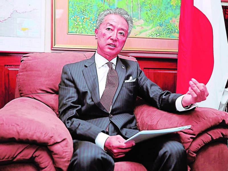 El embajador de Japón, Jun Nakahara, ve el proyecto del tren interoceánico como ruta alterna al Canal de Panamá y avisa un fuerte respaldo.