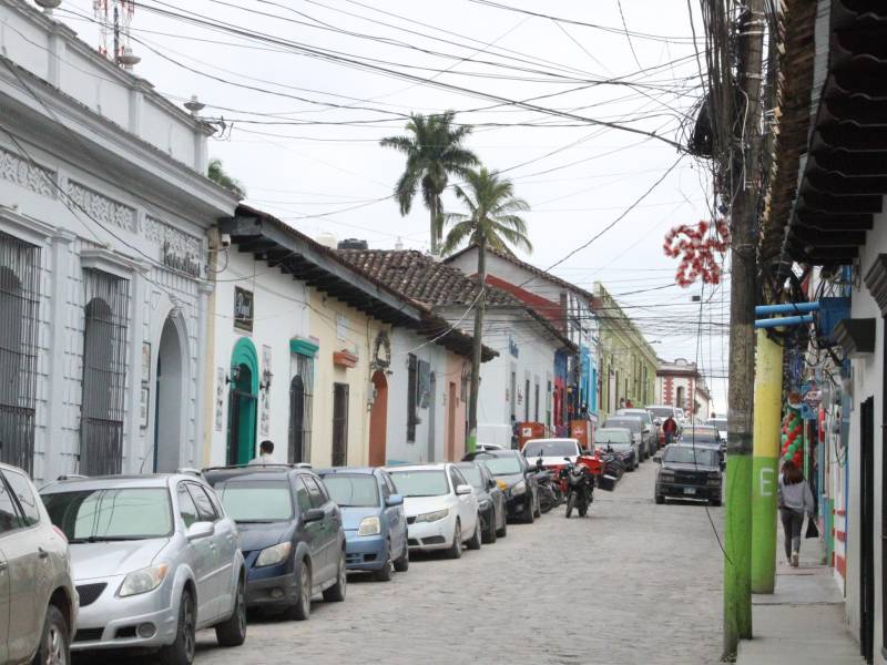 Se colocará concreto estampado en unos 500 metros de la calle Real Centenario de Santa Rosa de Copán.