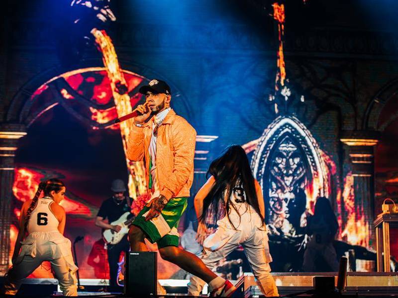 El rapero puertorriqueño Emmanuel Gazmey Santiago, más conocido como Anuel AA.