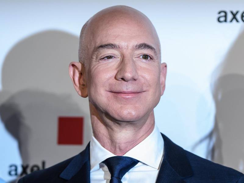 Jeff Bezos, fundador de Amazon y Blue Origin.